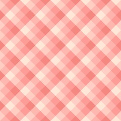 Tartan seamless pattern, pastel pink can be used in decorative design fashion clothes Bedding sets, curtains, tablecloths, notebooks