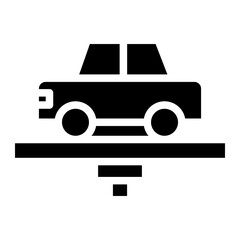 car lift glyph 