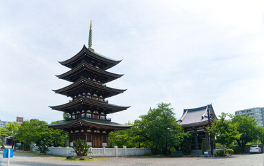 Nittaiji Temple in the city of Nagoya, Aichi prefecture, Japan.