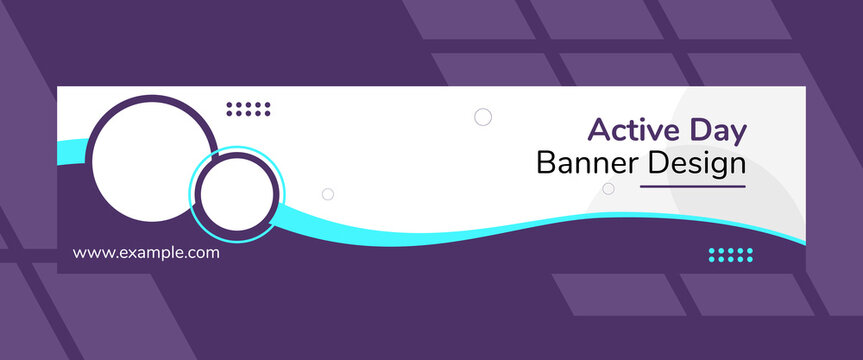 Active Day Banner Design