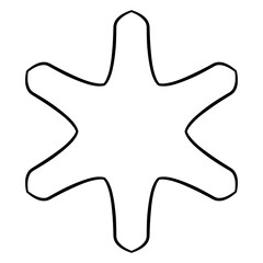 tribal geometric pattern icon