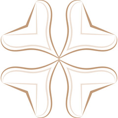 tribal geometric pattern icon