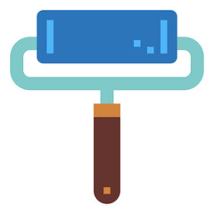brayer flat icon style