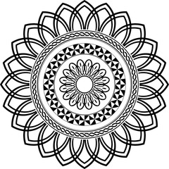 Circle Seamless Ornament