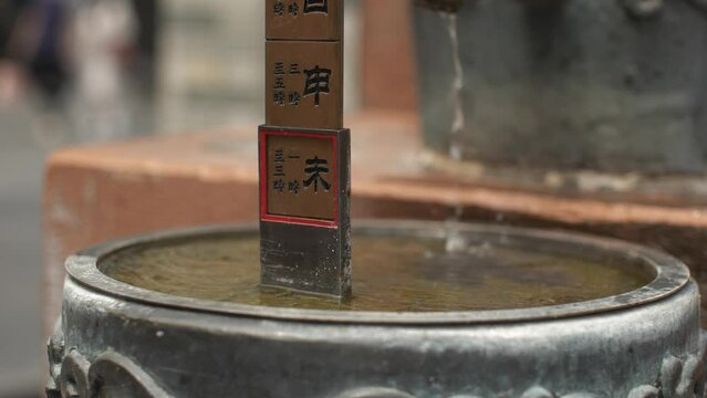 Canton Clepsydra， Chinese Water Clock