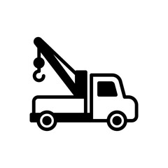Naklejka na ściany i meble Tow Truck icon in vector. illustration