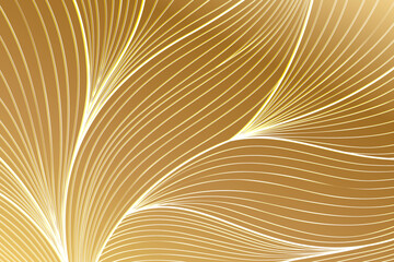 Playing whites lines on warm golden background - suitable as background for designs and websites
