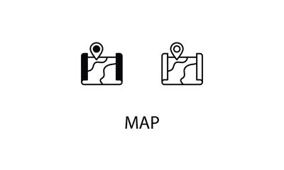 double icon design stock illustration