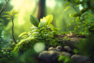 The forest is a place of serenity and calm, as the greenery envelops you in a cocoon of natural beauty
