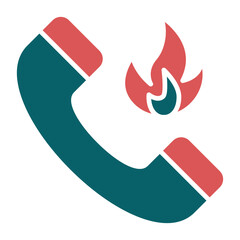 Vector Design Hotline Icon Style