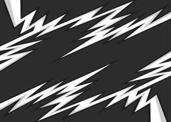 Abstract background with reflective spike line pattern