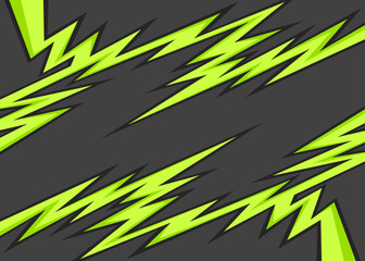 Abstract background with reflective spike line pattern