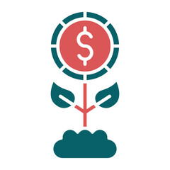 Vector Design Investment Icon Style