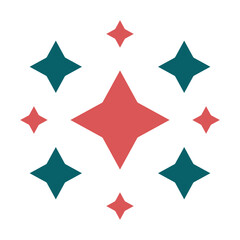Vector Design Sparkles Icon Style