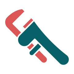 Vector Design Wrench Icon Style