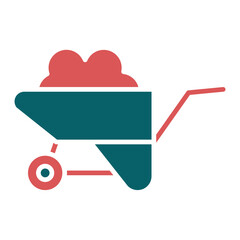 Vector Design Trolley Icon Style