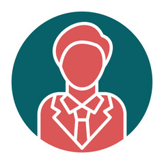 Vector Design User Profile Icon Style