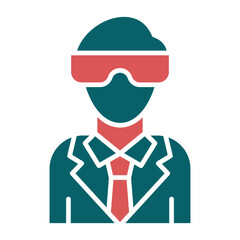 Obraz premium Vector Design Virtual Reality Icon Style