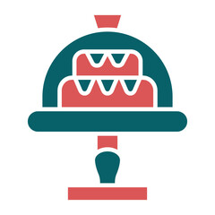 Vector Design Cake Dome Icon Style