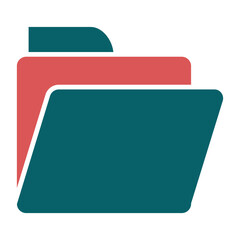 Vector Design Folder Icon Style