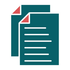 Vector Design Documents Icon Style