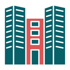 Vector Design Office Building Icon Style