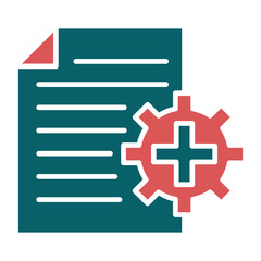 Obraz premium Vector Design New Project Icon Style