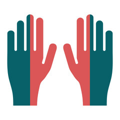 Obraz premium Vector Design Gloves Icon Style