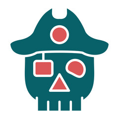 Vector Design Pirate Icon Style