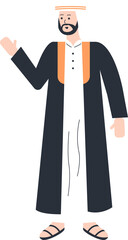 Muslim People Vector Element