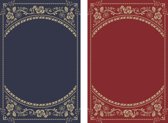 アンティーク　クラシック　フレーム飾り枠
