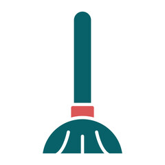 Vector Design Broom Icon Style