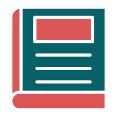 Fototapeta premium Vector Design Dictionary Icon Style