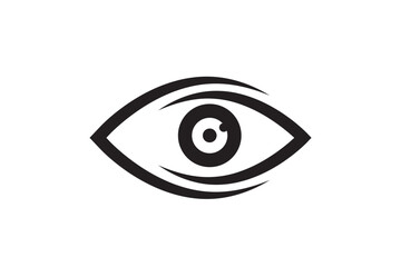Eye logo design concept