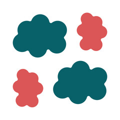 Vector Design Smog Icon Style