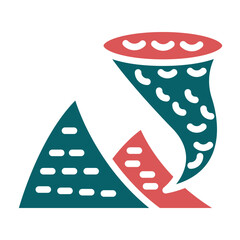 Vector Design Sandstorm Icon Style