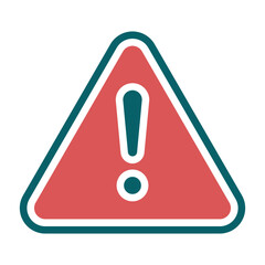 Vector Design Warning Icon Style
