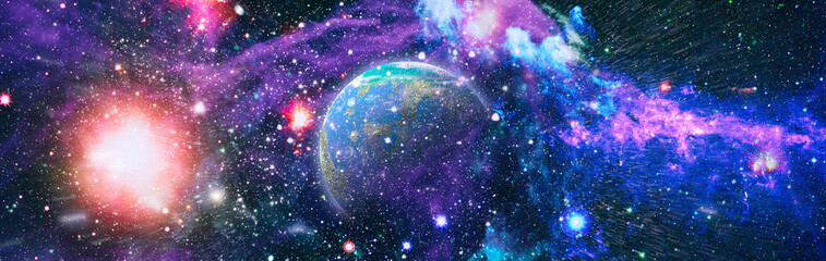 High quality space background. Elements of this image furnished by NASA.