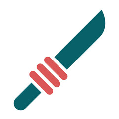 Vector Design Knife Icon Style