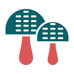 Vector Design Mushroom Icon Style