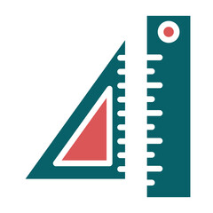 Vector Design Ruler Icon Style