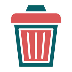 Vector Design Trash Icon Style
