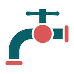 Vector Design Faucet Icon Style