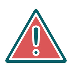 Vector Design Danger Sign Icon Style