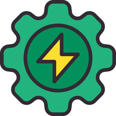 Gear setting icon