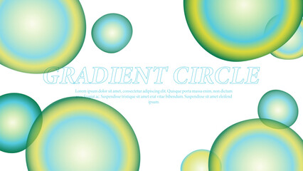 Gradient Design Template Rainbow Poster Liquid Abstract Futuristick Poster