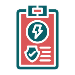 Obraz premium Vector Design Energy Policy Icon Style