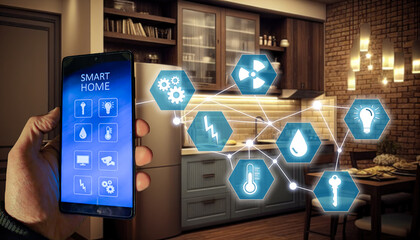 Smart Home Steuerung per Smartphone App