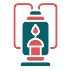 Vector Design Lantern Icon Style