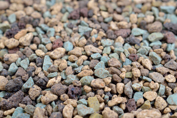 Lechuza substrate. It is a mix minerals for grow plants.